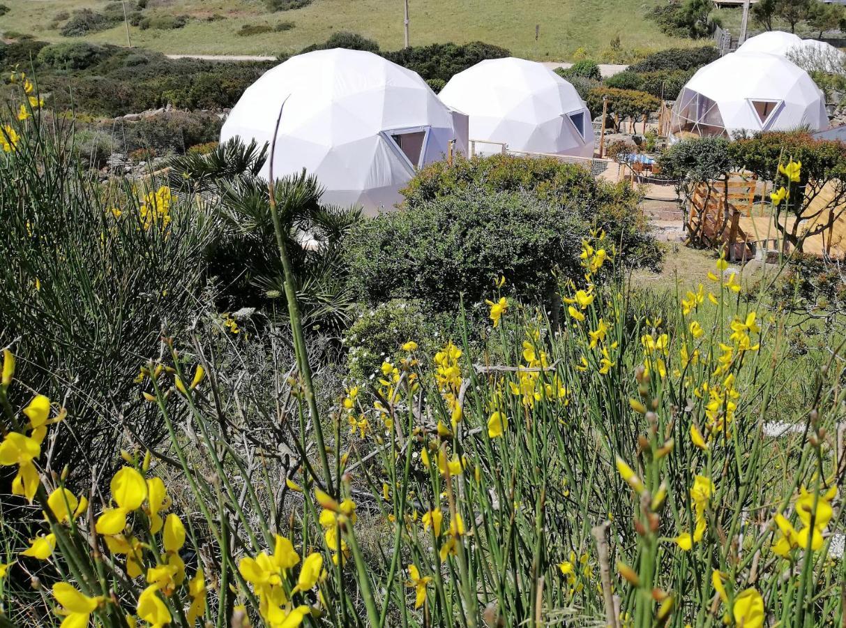 SantʼAntìoco B&B Glamping Semaforo Capo Sperone المظهر الخارجي الصورة