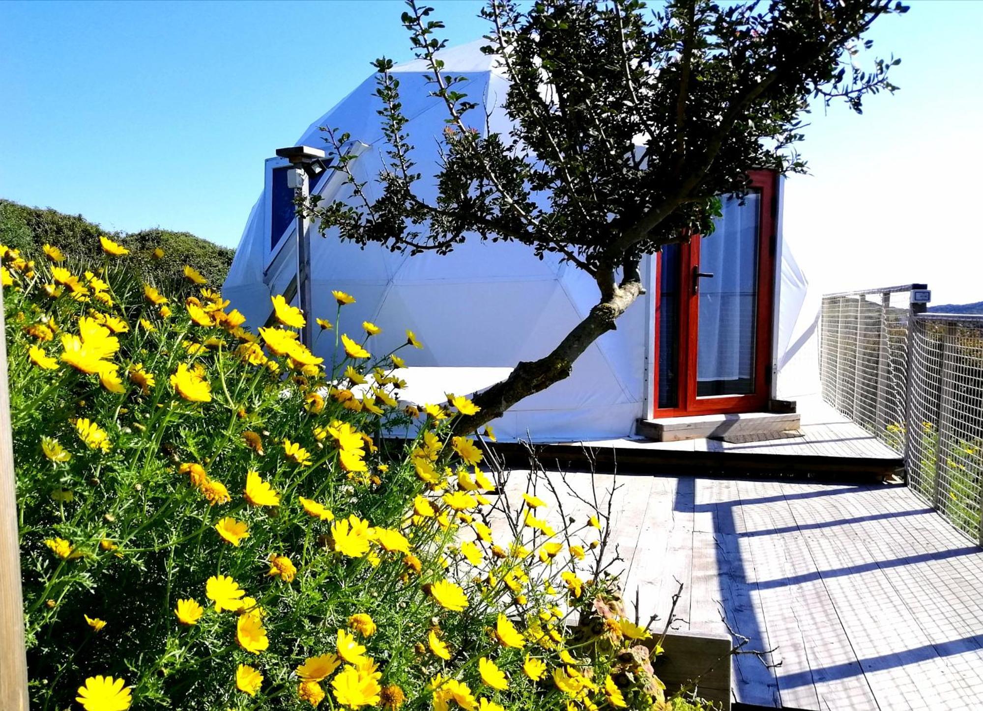 SantʼAntìoco B&B Glamping Semaforo Capo Sperone الغرفة الصورة