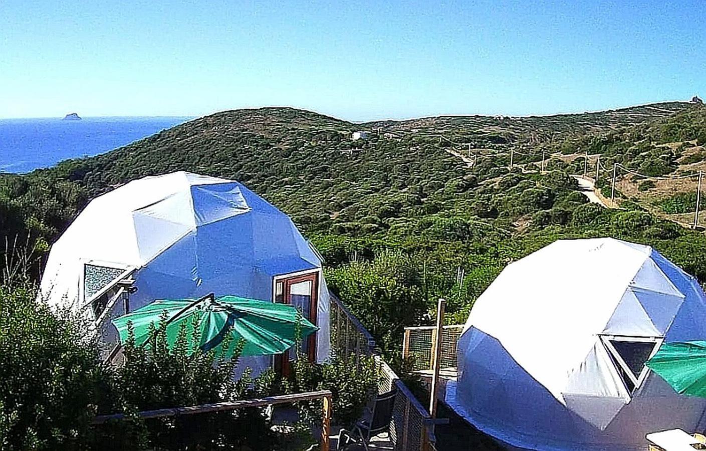 SantʼAntìoco B&B Glamping Semaforo Capo Sperone المظهر الخارجي الصورة
